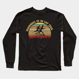 Running Is In My Dna Long Sleeve T-Shirt